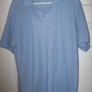 Kirkland Signature Polo Shirt Men's Large Powder Blue